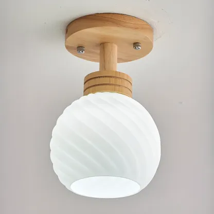 Elegant Single Head LED Ceiling Light for Residential Use Image - 2