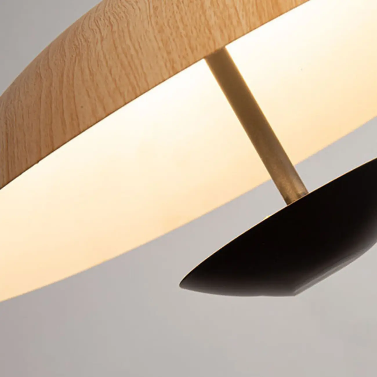 Designer Solid Wood Dome Pendant Light for Dining Room Image - 12 | homeyfad