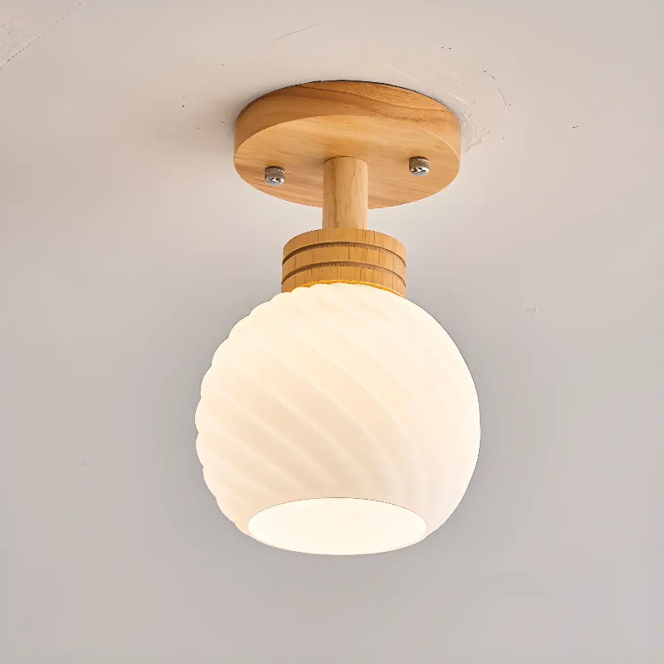 Elegant Single Head LED Ceiling Light for Residential Use Image - 9
