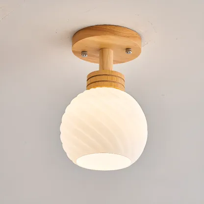 Elegant Single Head LED Ceiling Light for Residential Use Image - 9