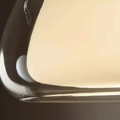Designer LED Milk Glass Jelly Pendant Light for Dining Room Image - 13