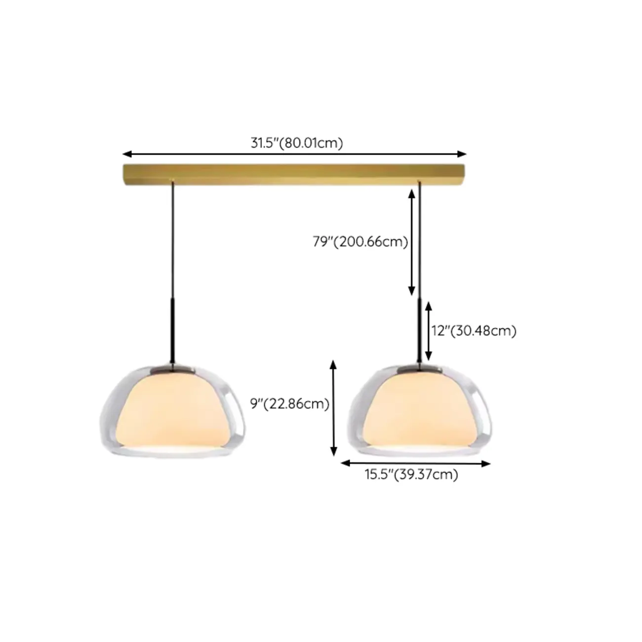 Designer LED Milk Glass Jelly Pendant Light for Dining Room Image - 19 | homeyfad