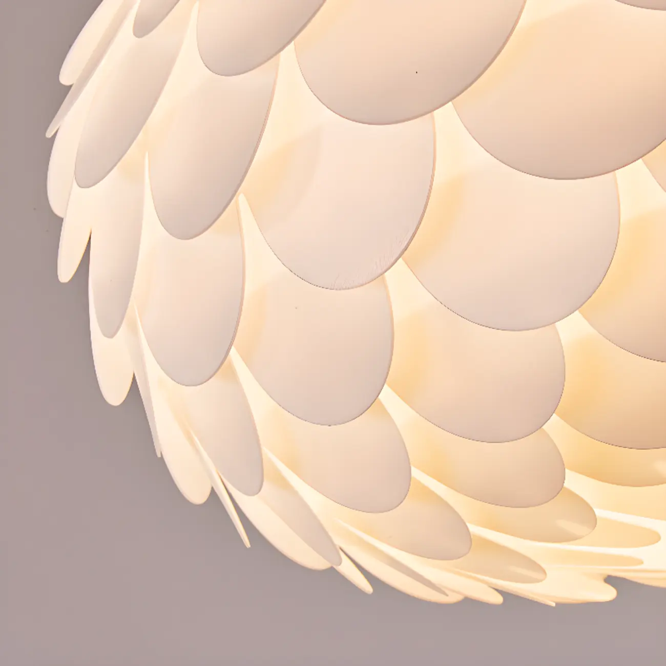 Stylish Ceiling Light with Feather Shade for Home Decor  Image - 11 | homeyfad