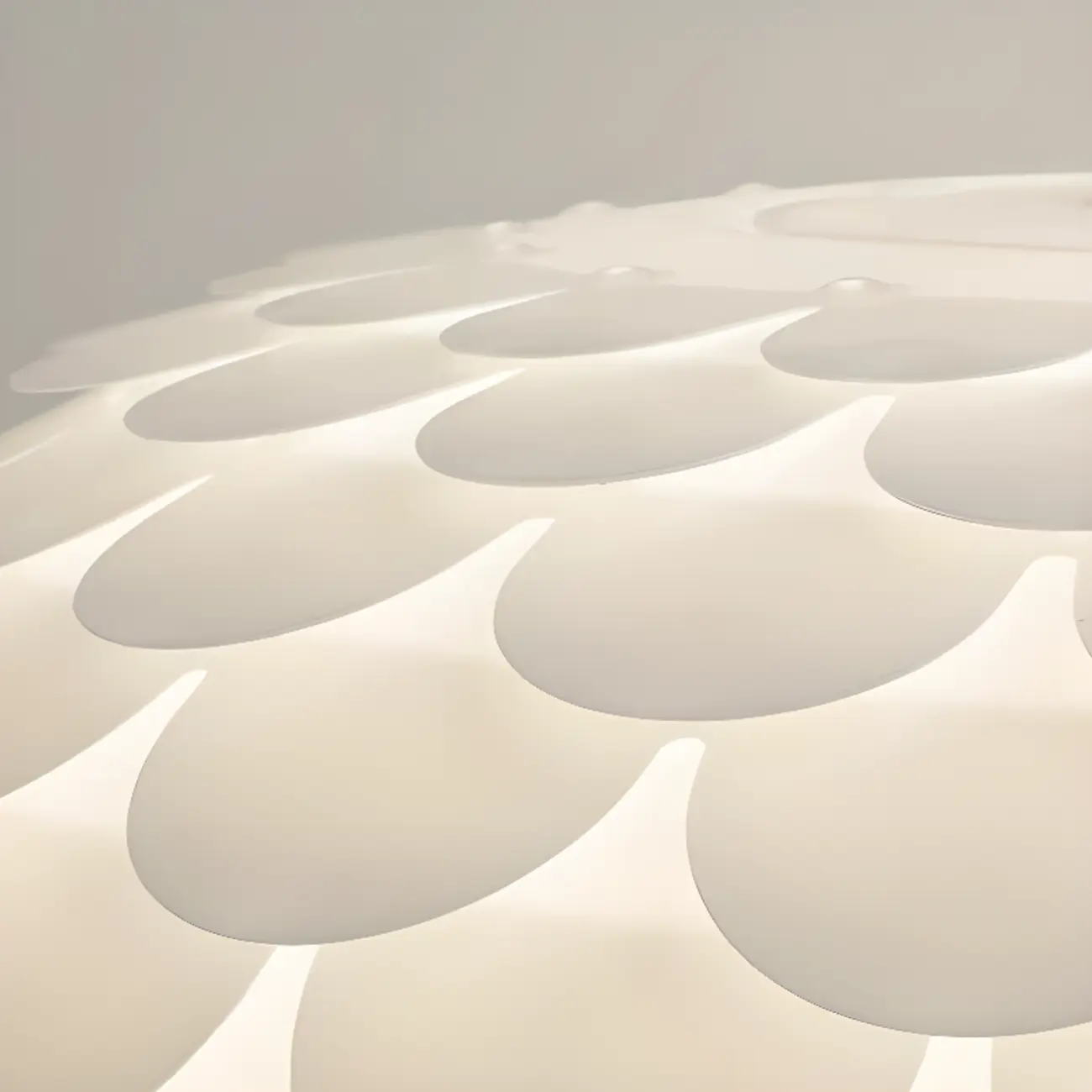 Stylish Ceiling Light with Feather Shade for Home Decor  Image - 12 | homeyfad