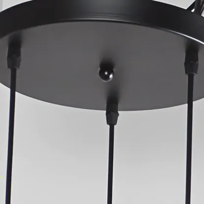 Luxury Cylinder Pendant Lamp with Crystal for Dining Room Image - 16