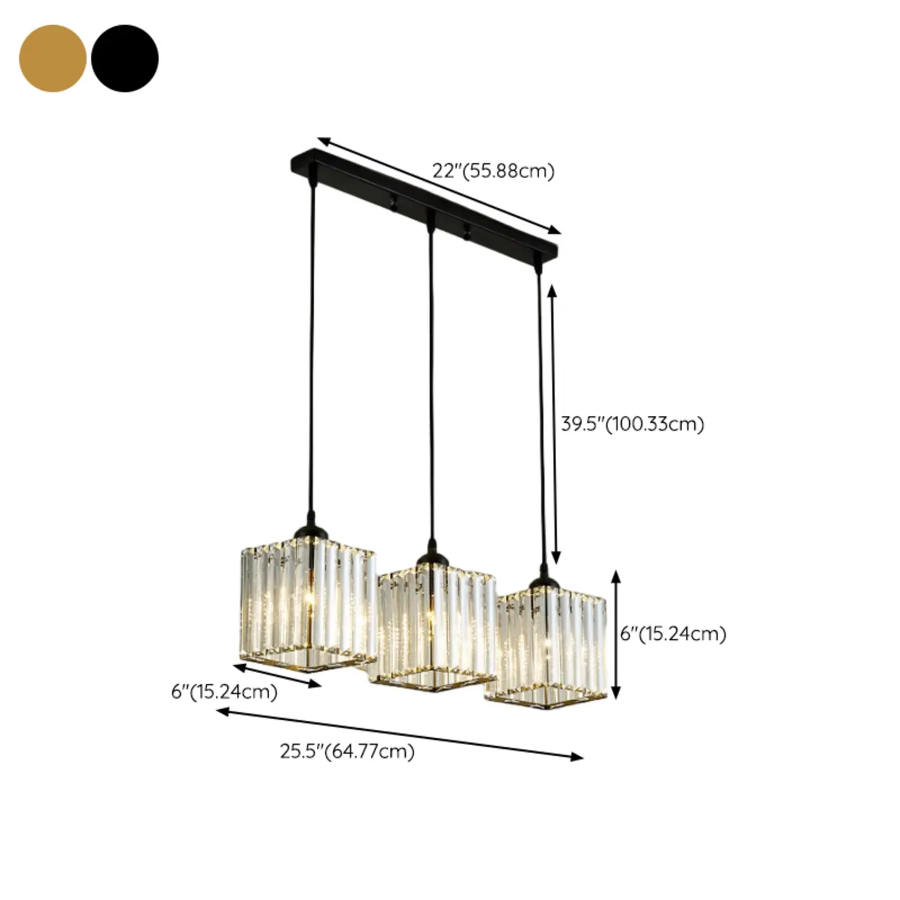 Luxury Cylinder Pendant Lamp with Crystal for Dining Room Image - 30 | homeyfad