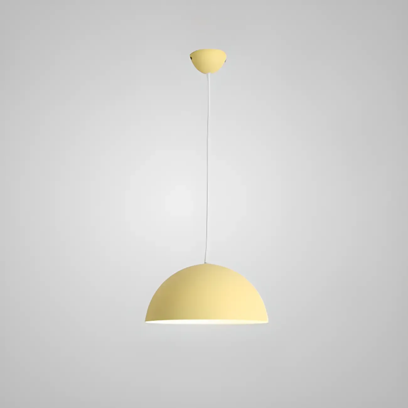 Industrial Black Aluminum Dome Pendant Lamp for Restaurant Image - 7