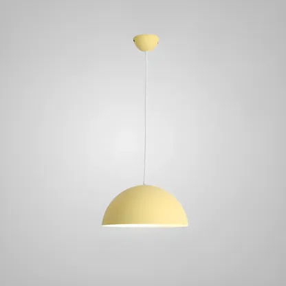 Industrial Black Aluminum Dome Pendant Lamp for Restaurant Image - 7