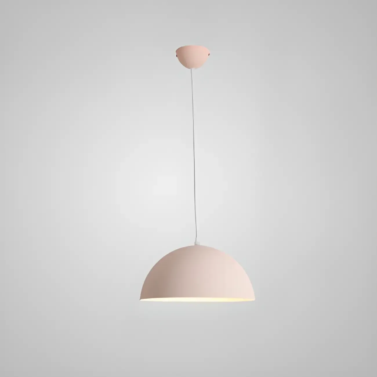 Industrial Black Aluminum Dome Pendant Lamp for Restaurant Image - 12