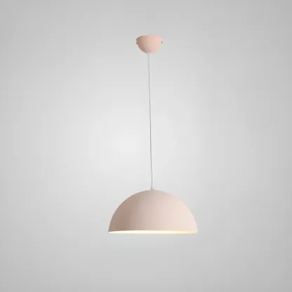 Industrial Black Aluminum Dome Pendant Lamp for Restaurant Image - 12