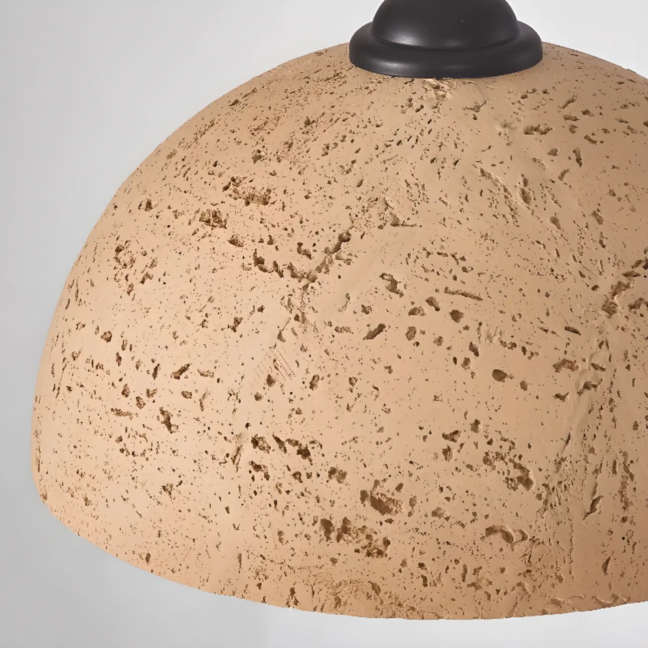 Minimalist Marble Effect Dome Pendant Light for Dining Room Image - 6 | homeyfad