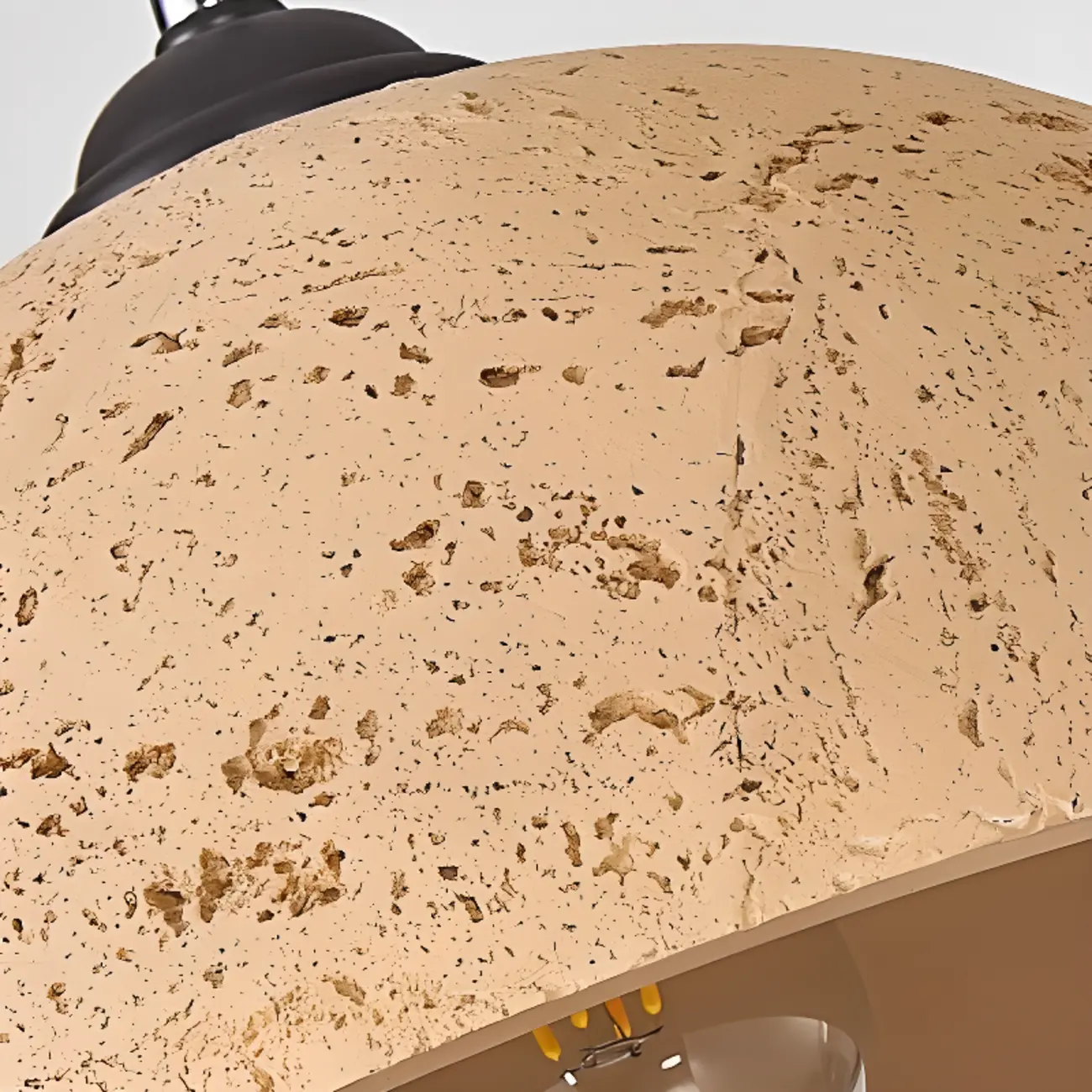 Minimalist Marble Effect Dome Pendant Light for Dining Room Image - 7 | homeyfad