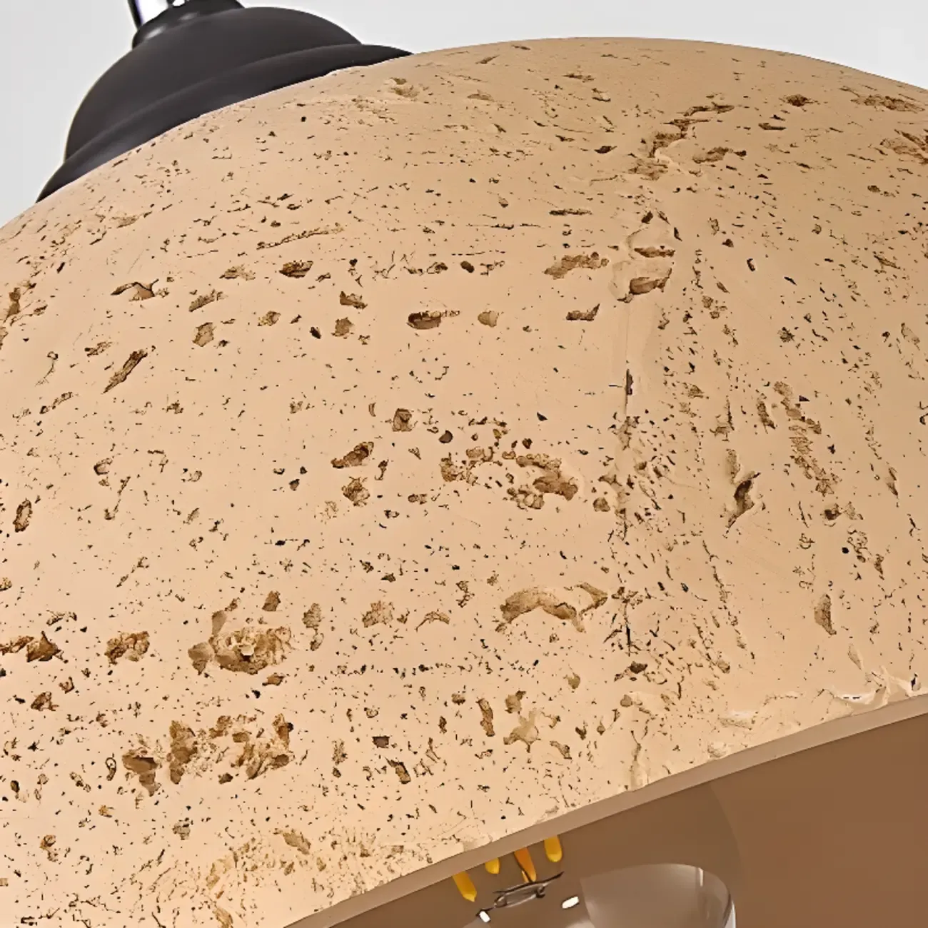 Minimalist Marble Effect Dome Pendant Light for Dining Room Image - 7