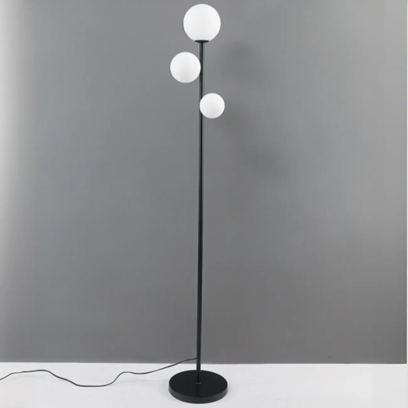 3-Light Modern Floor Lamps with Metal Base for Living Room Image - 10