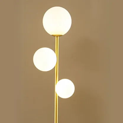 3-Light Modern Floor Lamps with Metal Base for Living Room Image - 13