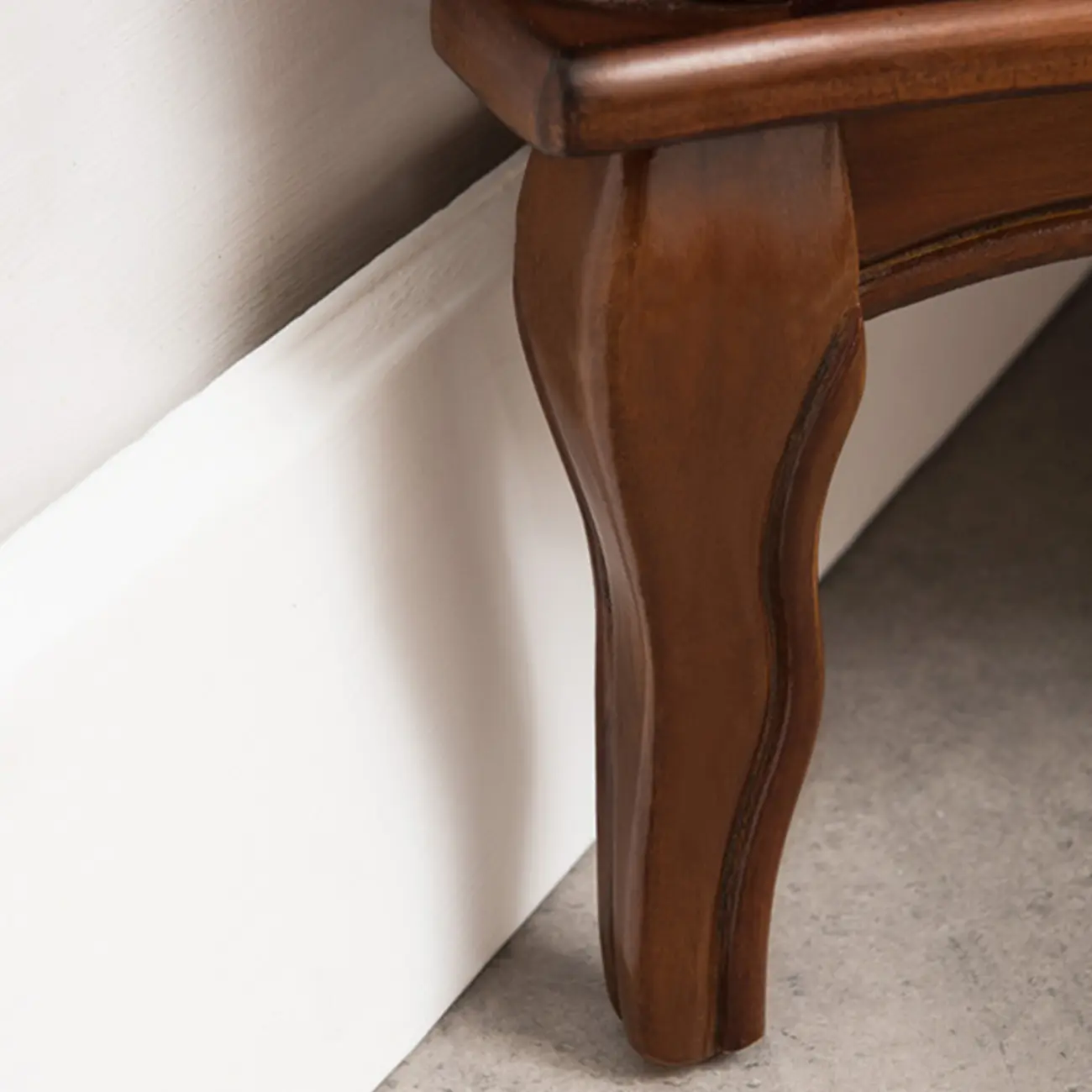 Traditional Wooden Corner Wine Rack with Drawers Open Shelves Image - 10 | homeyfad