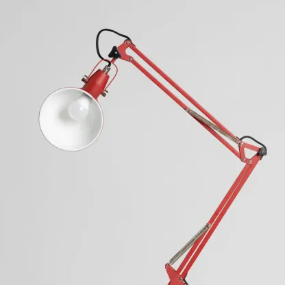 Adjustable Task Floor Lamp with Swing Arm for Living Room Image - 7