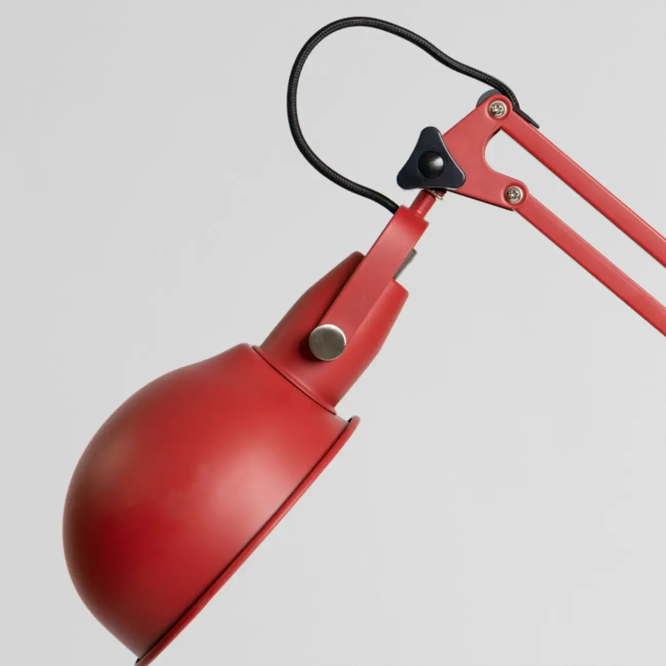 Adjustable Task Floor Lamp with Swing Arm for Living Room Image - 9