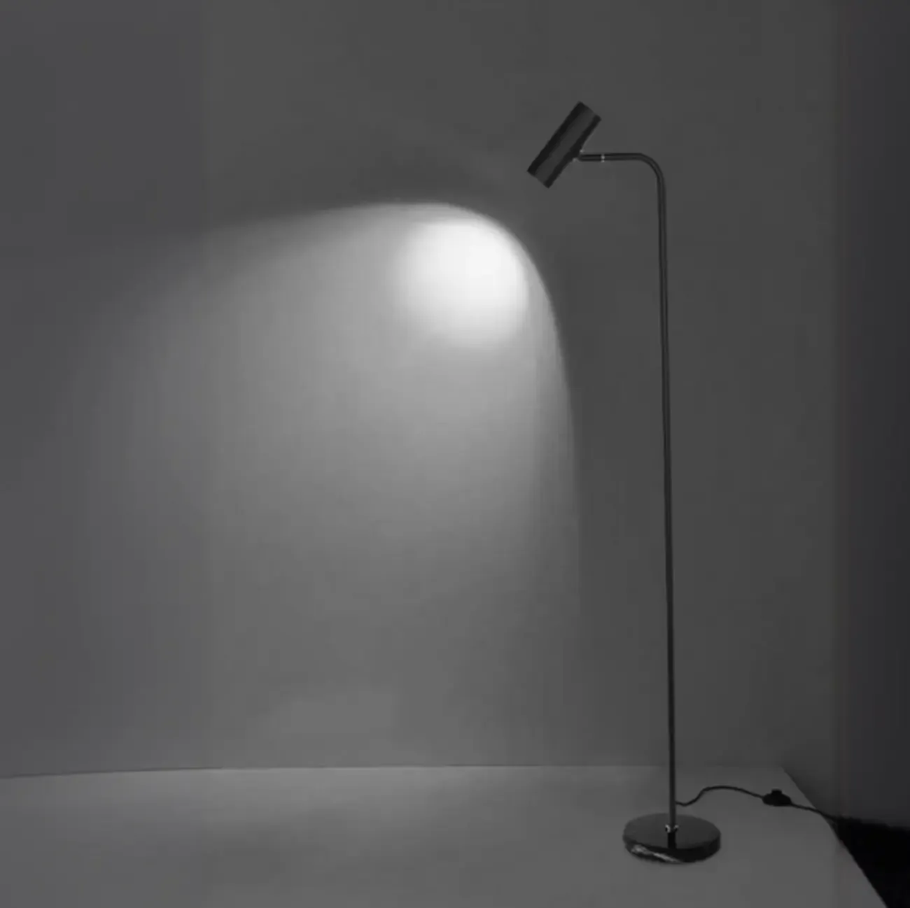 Modern Black Floor Lamp for Living Room Image - 6