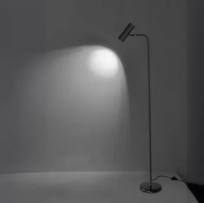 Modern Black Floor Lamp for Living Room Image - 6