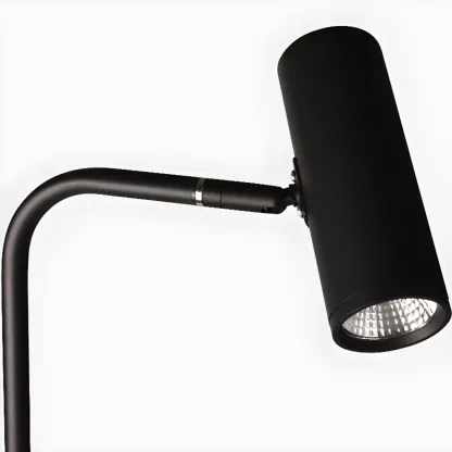 Modern Black Floor Lamp for Living Room Image - 7