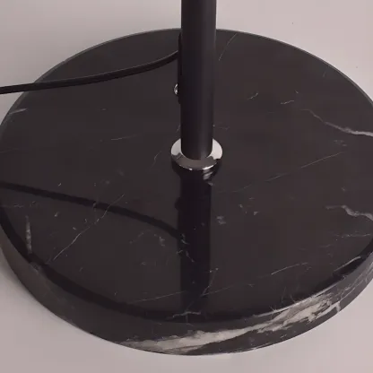 Modern Black Floor Lamp for Living Room Image - 9