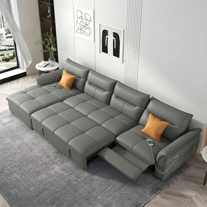reclining sectional couch
