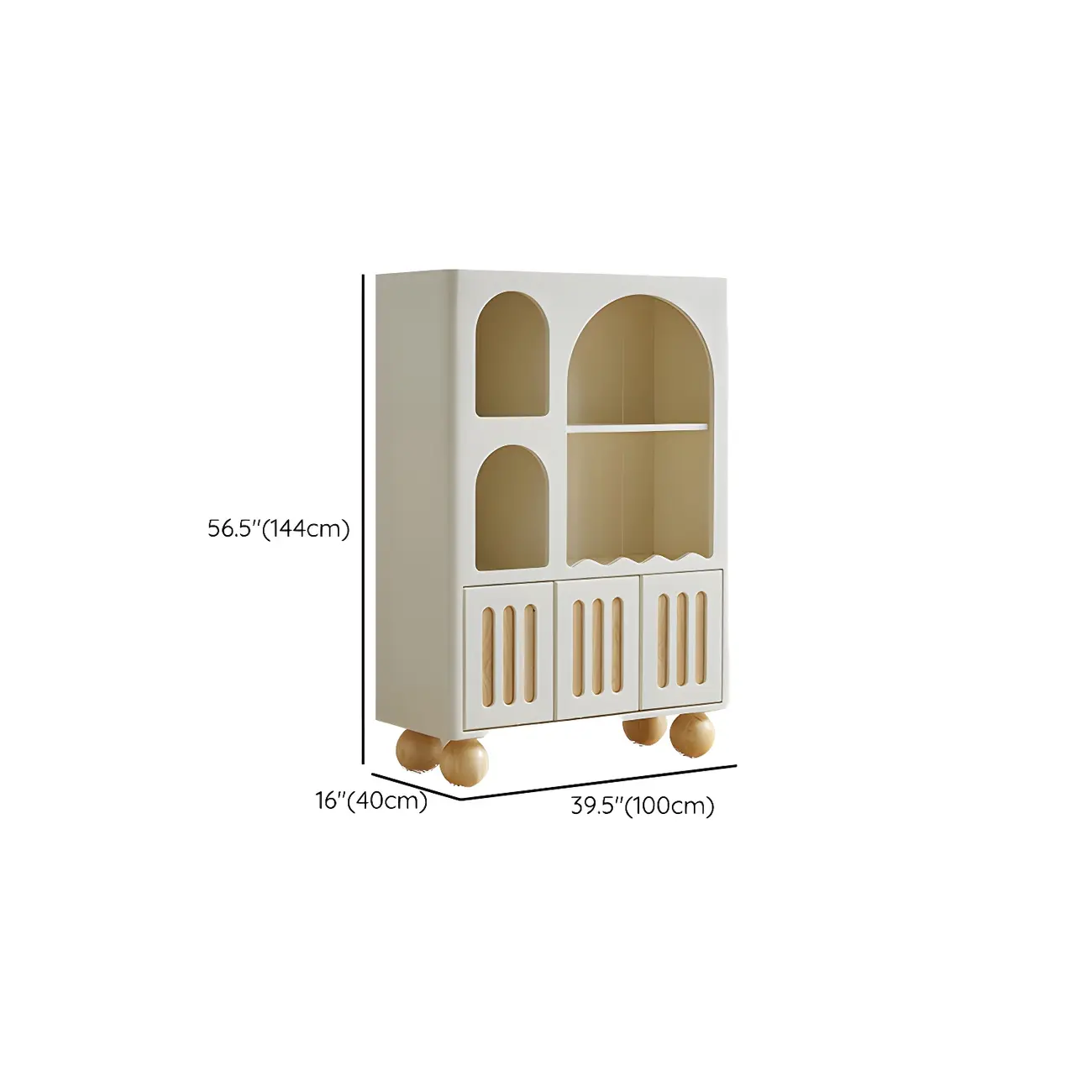 Elegant Wooden Display Cabinet with Drawers for Dining Room Image - 16 | homeyfad