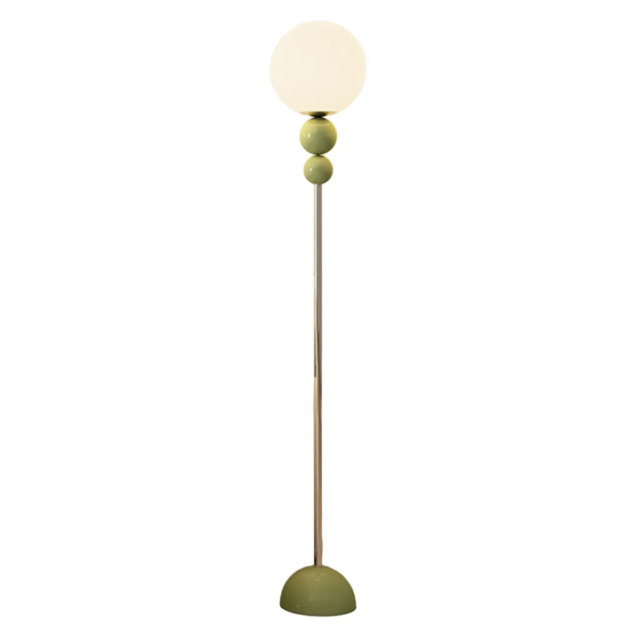  Adjustable Floor Lamp with Globe Shade for Living Room Image - 8 | homeyfad