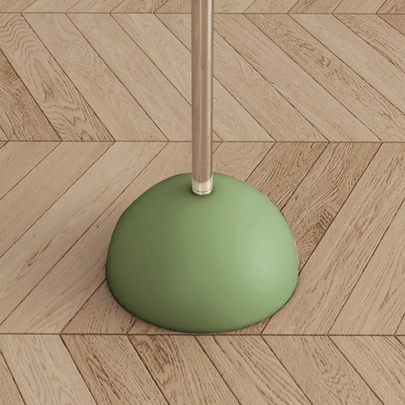Adjustable Floor Lamp with Globe Shade for Living Room Image - 10