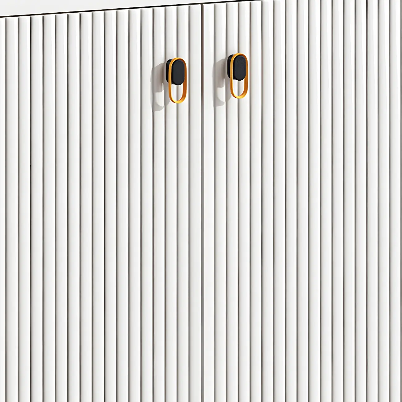 Classic Glass Display Cabinet with Gold Accents for Modern Home Image - 14 | homeyfad