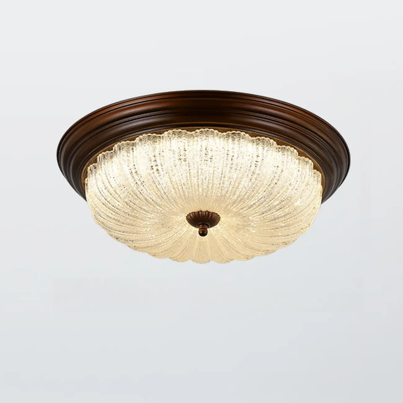 Dimmable Barn LED Flush Ceiling Light for Bedroom Use Image - 5 | homeyfad