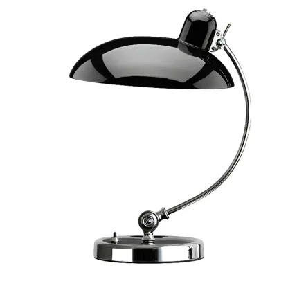 Silver Dome Arc Table Lamp Plug-in Electric for Living Room Image - 9