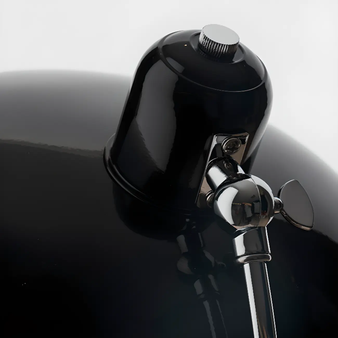 Silver Dome Arc Table Lamp Plug-in Electric for Living Room Image - 13 | homeyfad