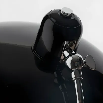 Silver Dome Arc Table Lamp Plug-in Electric for Living Room Image - 13