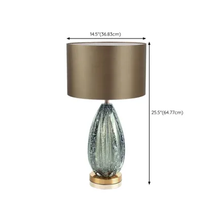 Modern Geometric Crystal Table Lamp for Residential #size