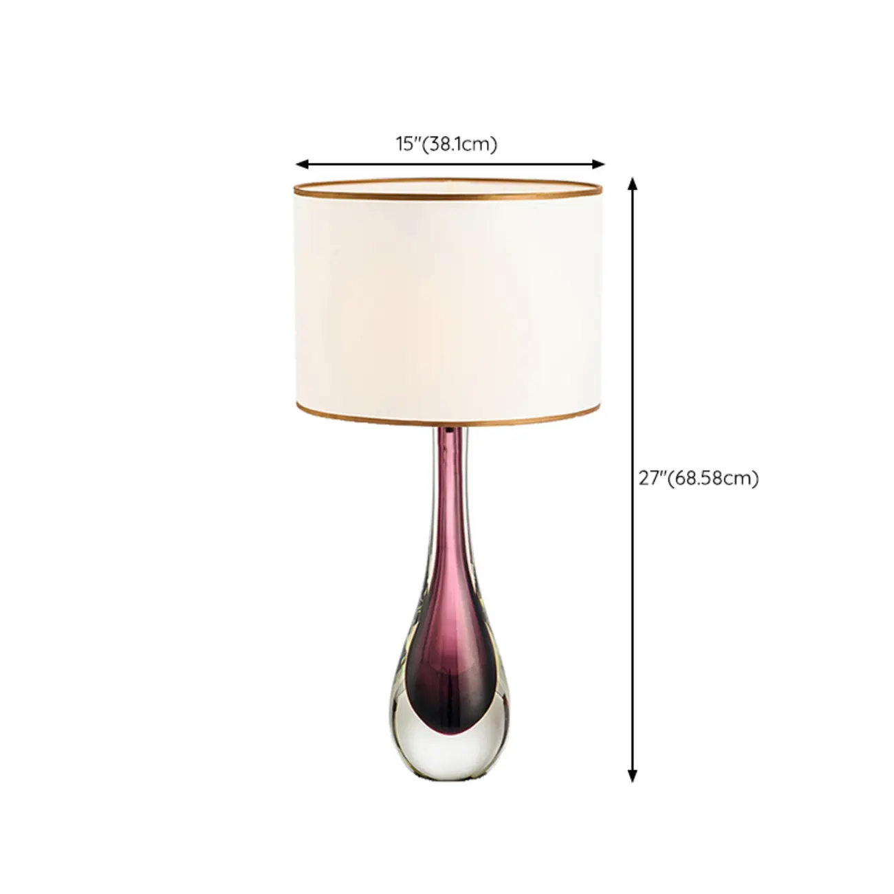 Modern Geometric Crystal Table Lamp for Residential Image - 13 | homeyfad