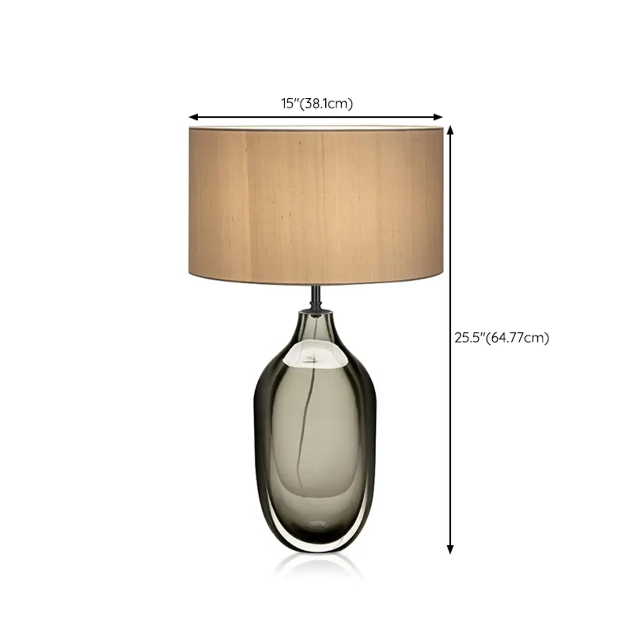 Modern Geometric Crystal Table Lamp for Residential Image - 15