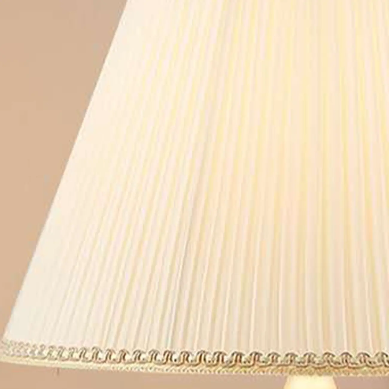 White Floral Carvings Ceramic Table Lamp for Residential Image - 9 | homeyfad