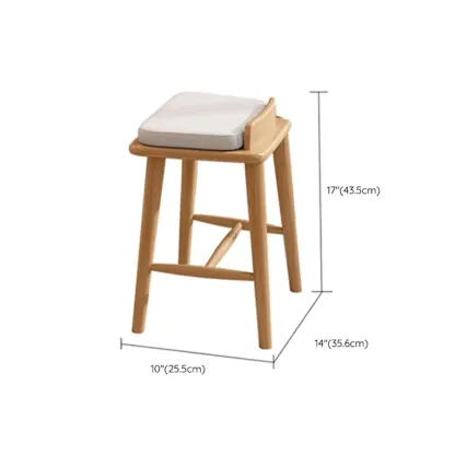 Scandinavian Wood Vanity with 5 Drawers and Standing Mirror Image - 12