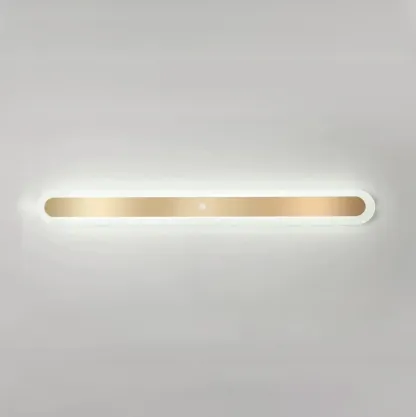 Geometric Gold LED Flush Ceiling Light for Living Room  Image - 15