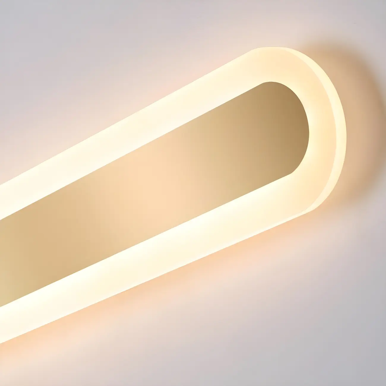 Geometric Gold LED Flush Ceiling Light for Living Room  Image - 16 | homeyfad