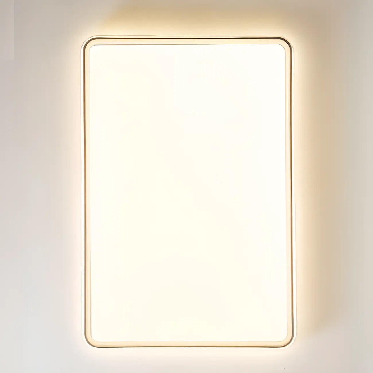 Dimmable LED Flush Ceiling Light for Living Room With Shade Image - 11