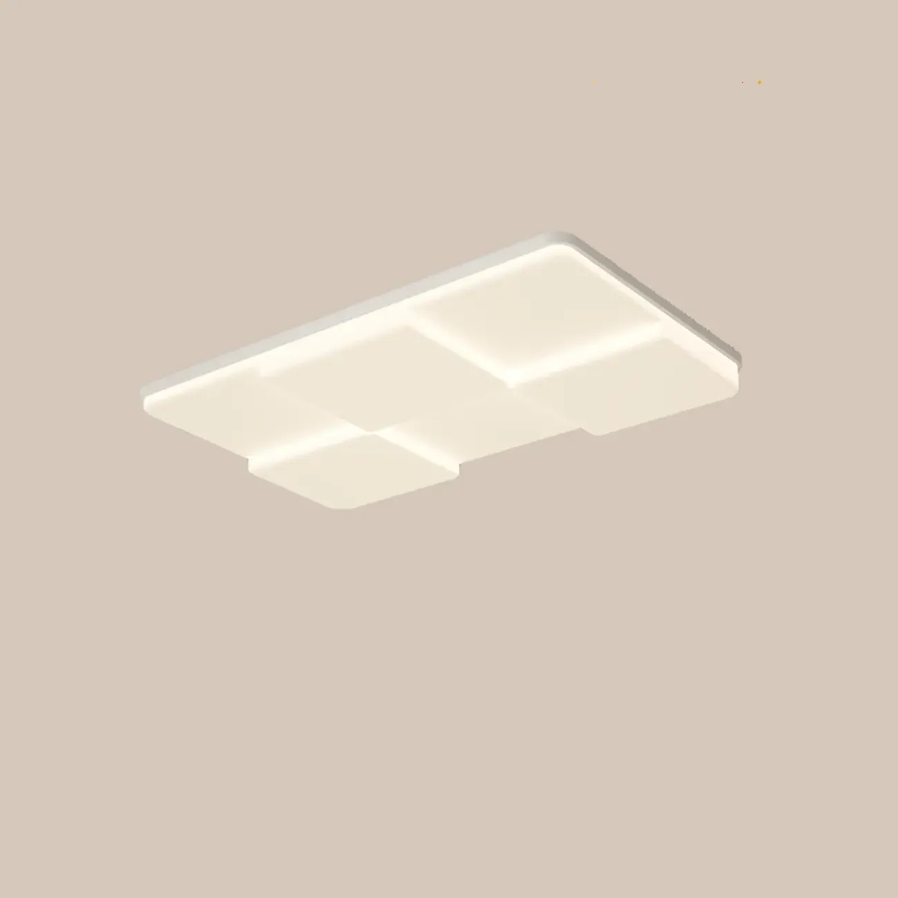 Acrylic LED Flush Mount Ceiling Light for Residential Use Image - 9