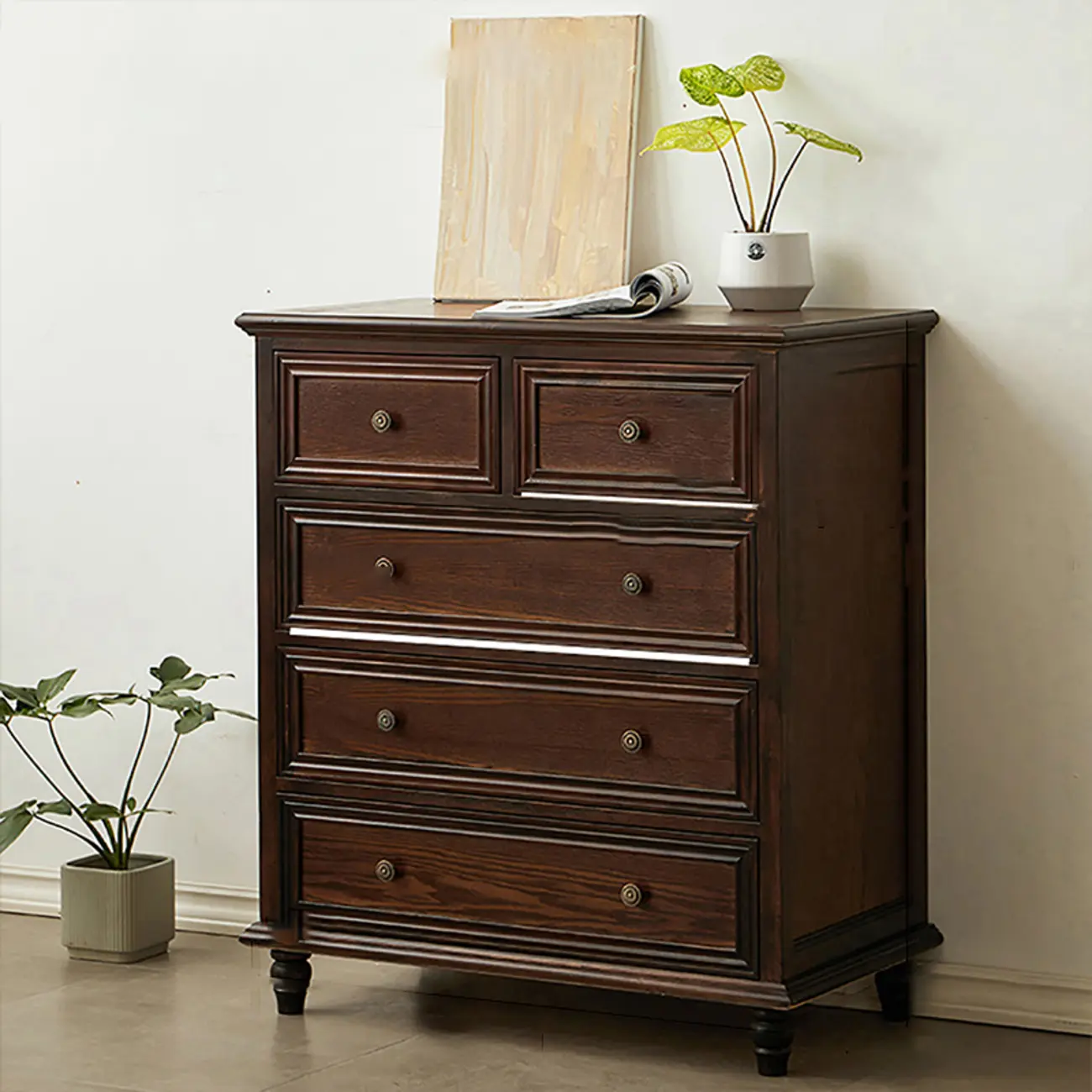 White Wood Traditional Dressers & Chests Image - 11 | homeyfad