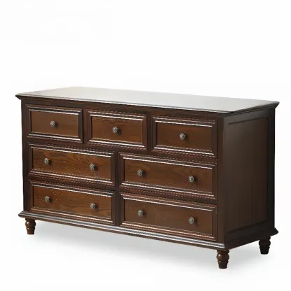 White Wood Traditional Dressers & Chests Image - 17