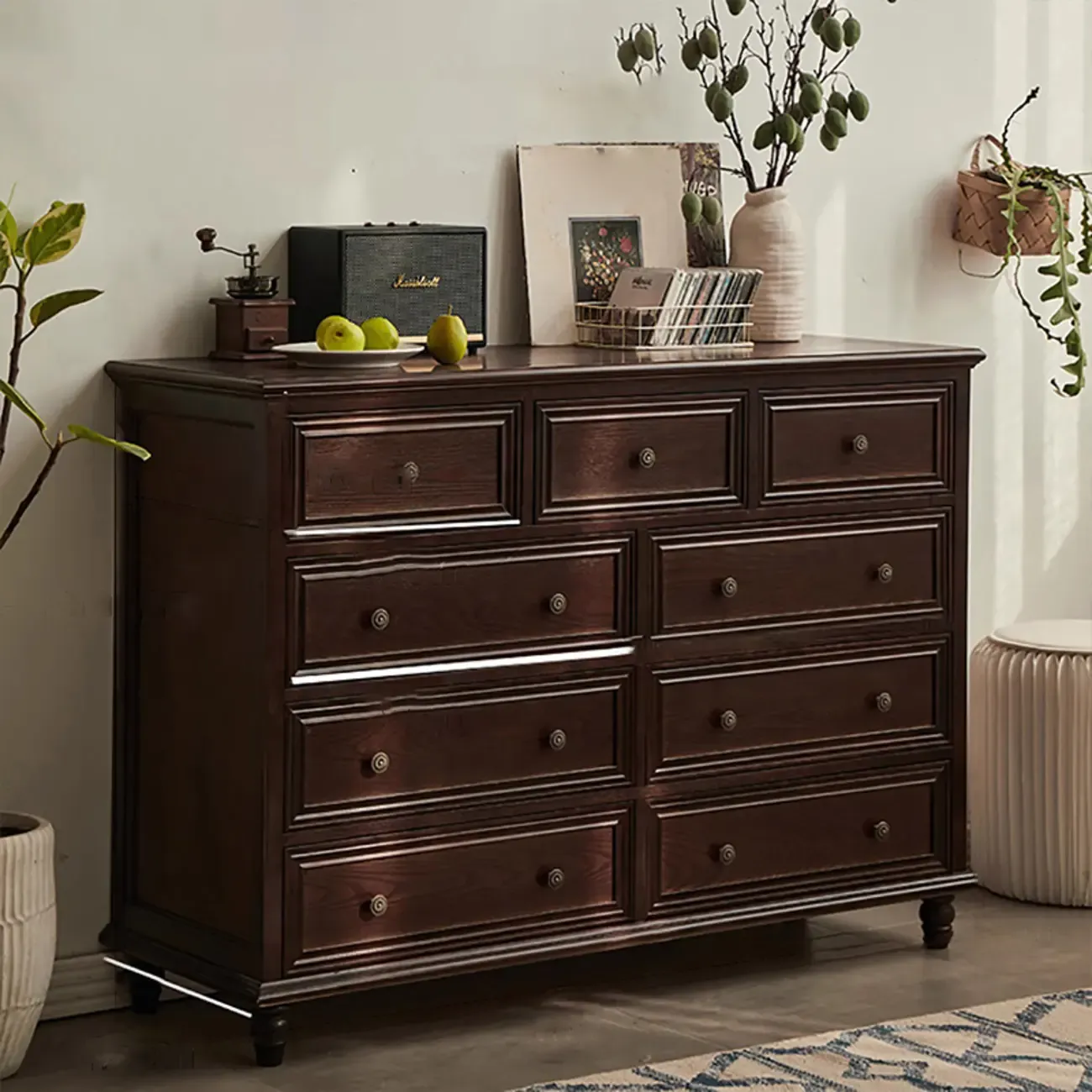 White Wood Traditional Dressers & Chests Image - 19