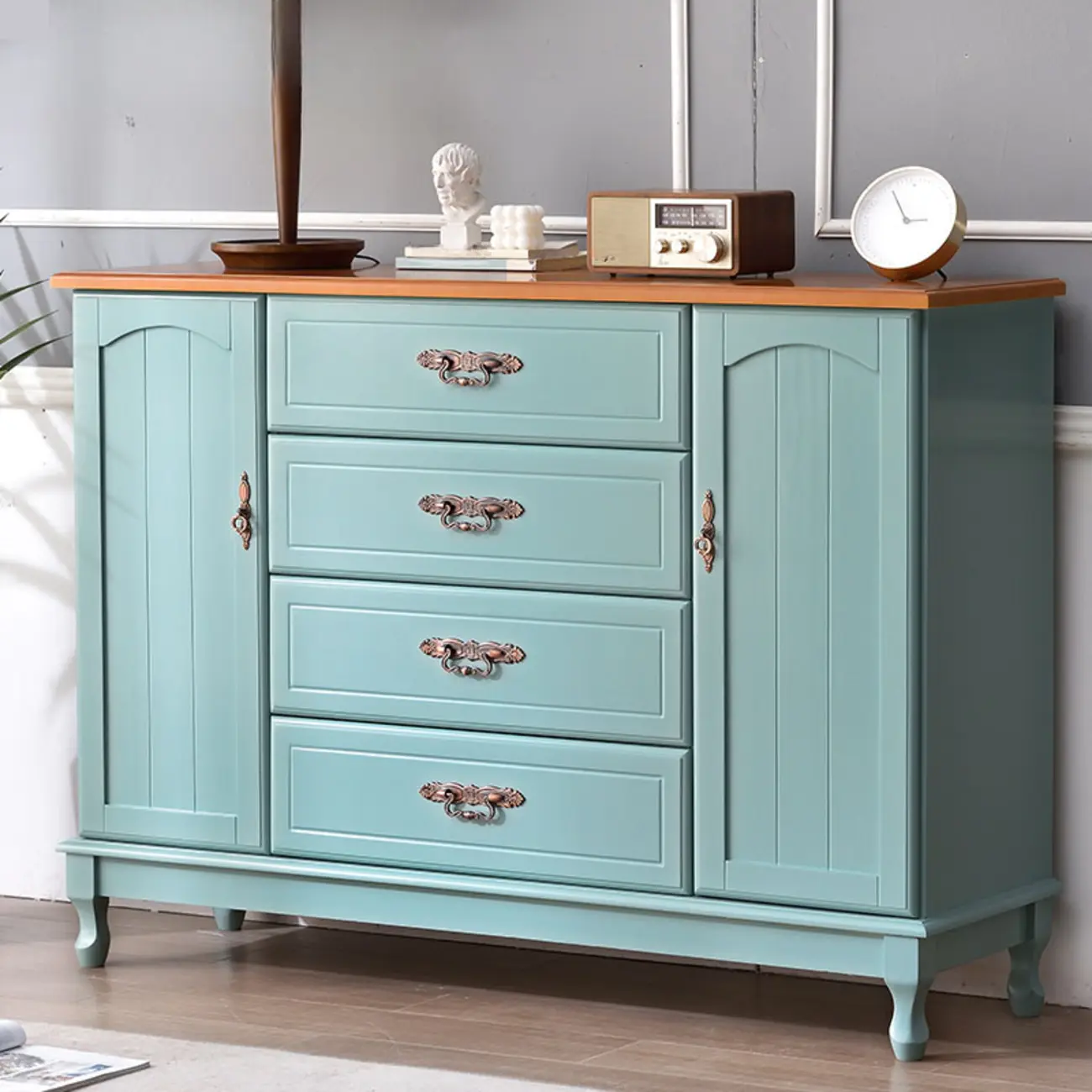 Traditional Solid Wood Chests with 7-Drawers for Living Room Image - 24 | homeyfad
