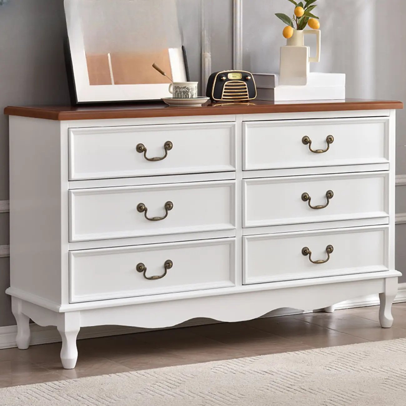 Traditional Solid Wood Chests with 7-Drawers for Living Room Image - 38 | homeyfad