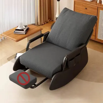 Ergonomic Recliner Chair with Adjustable Backrest for Living Room Image - 6